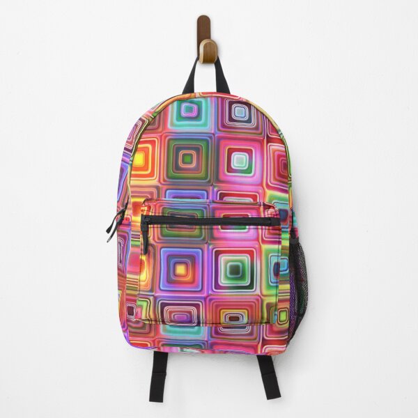 Item preview, Geometric electric colorful pattern  designed and sold by FatBirdie.