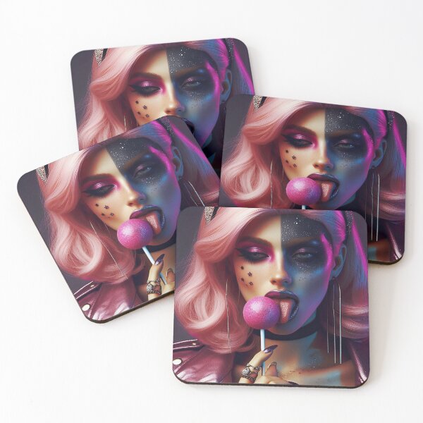 Item preview, Glam Rock Lady Lollipop designed and sold by Voodoo Store Paranormal Collections.