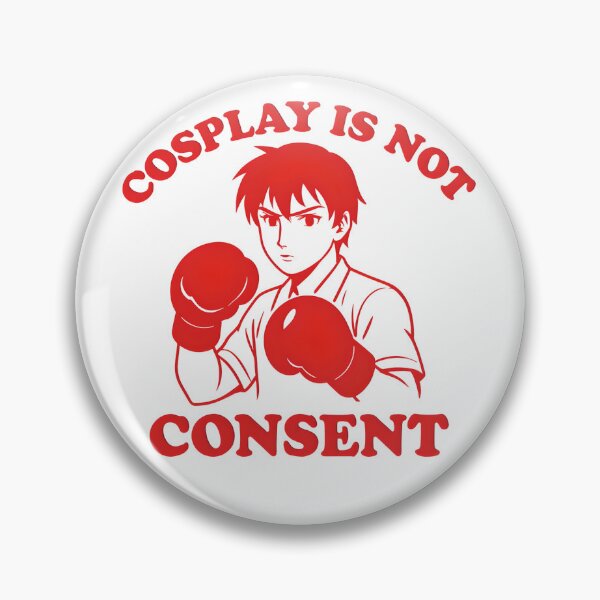 Item preview, Cosplay Is Not Consent – Manga Fighter Convention Statement designed and sold by RockFireMerch.