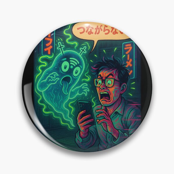 Item preview, Wi-Fi Yokai – The Signal Phantom designed and sold by YamiHaus.