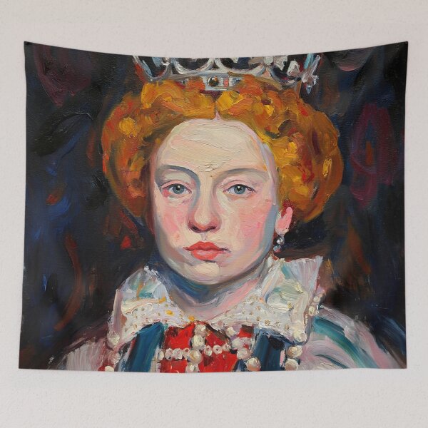 Item preview,  Portrait of Queen Elizabeth I of England designed and sold by Vintage Designs +.