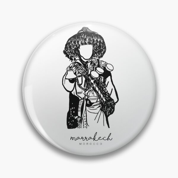 Item preview, Moroccan Waterman – Marrakech Street Icon Illustration designed and sold by Tropical Blood.