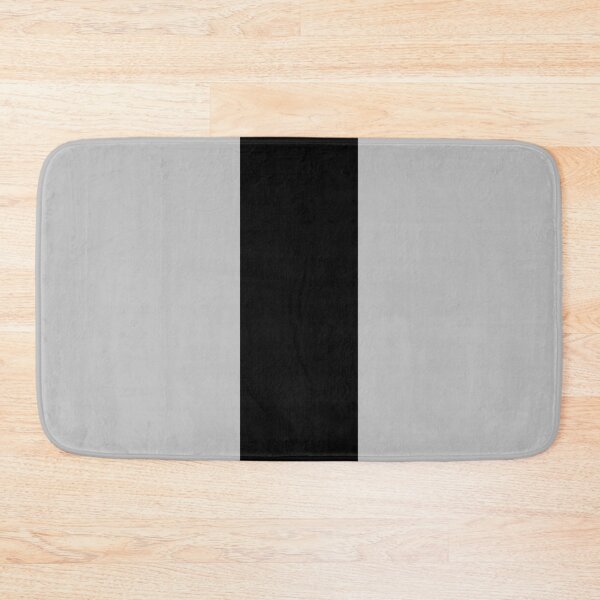 Item preview, Single Racing Stripe (Black - Silver-ish Background, non-metallic) designed and sold by Racing Stripes Only.