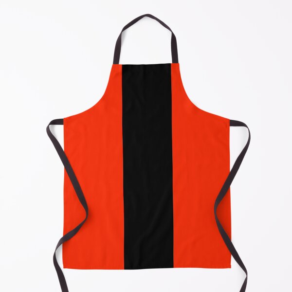 Item preview, Single Racing Stripe (Black - Bright Red Background) designed and sold by Racing Stripes Only.