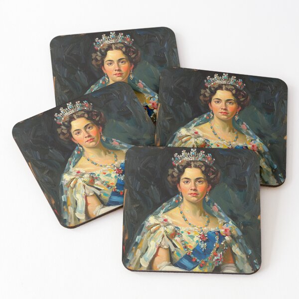 Item preview, Portrait of Queen Maria of Austria designed and sold by Vintage Designs +.