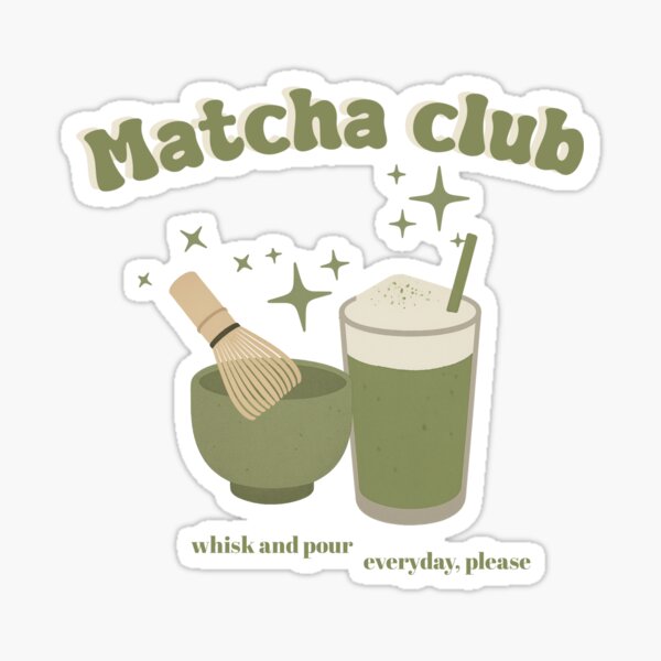 Item preview, Club de matcha. Adicto al matcha. designed and sold by aliceworks.