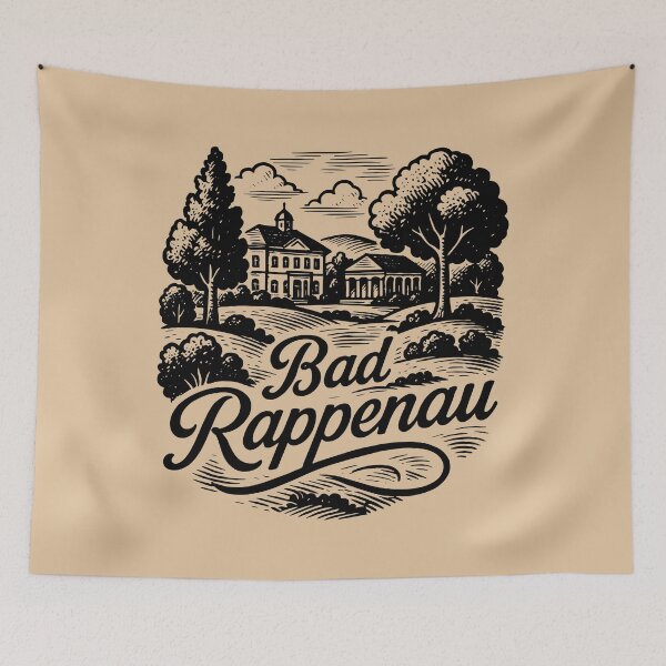 Item preview, Bad Rappenau Vintage Kurstadt Emblem   designed and sold by Boogosh.