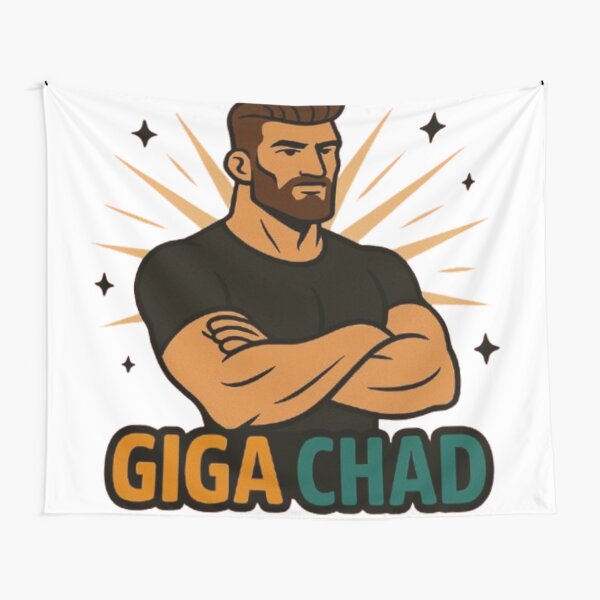 Item preview, Giga Chad designed and sold by Couldbebettah.