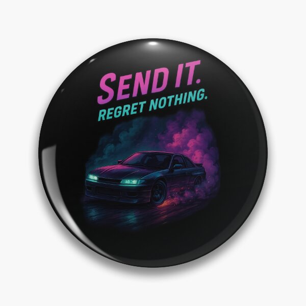 Item preview, Send It. Regret Nothing. – JDM Night Drift designed and sold by StrawDesign.