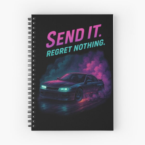 Item preview, Send It. Regret Nothing. – JDM Night Drift designed and sold by StrawDesign.