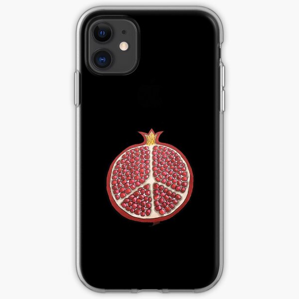 Pomegranate Peace! iPhone Soft Case