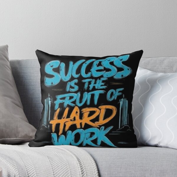 Item preview, Success Is The Fruit Of Hard Work designed and sold by PixelPopShops.