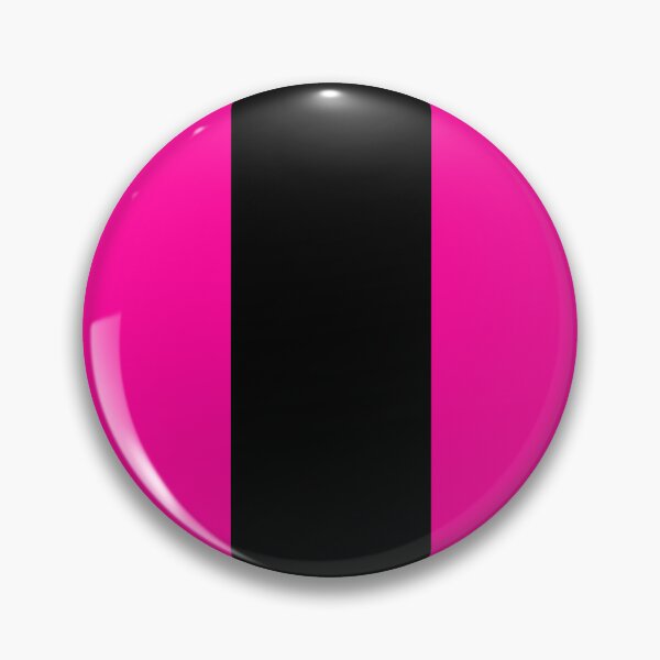 Item preview, Single Racing Stripe (Black - Neon Pink Background) designed and sold by Racing Stripes Only.