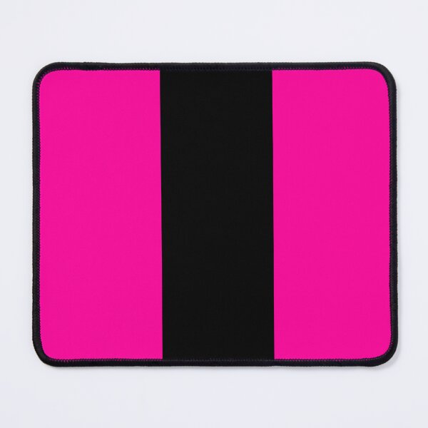 Item preview, Single Racing Stripe (Black - Neon Pink Background) designed and sold by Racing Stripes Only.