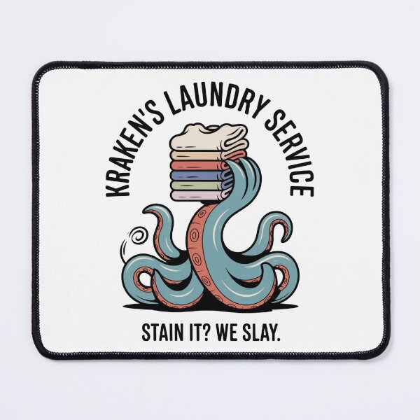 Item preview, Kraken’s Laundry Service designed and sold by SignumShop.