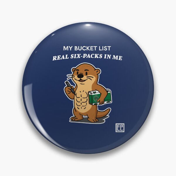 Item preview, My Bucket List: Real Six-Packs in Me (For Dark Clothing) designed and sold by EmilieLeeKimArt.