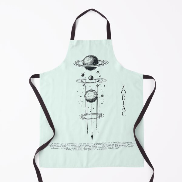 Item preview, Cosmic Planet Alignment – Celestial Line Art Illustration designed and sold by Inkora-Art.
