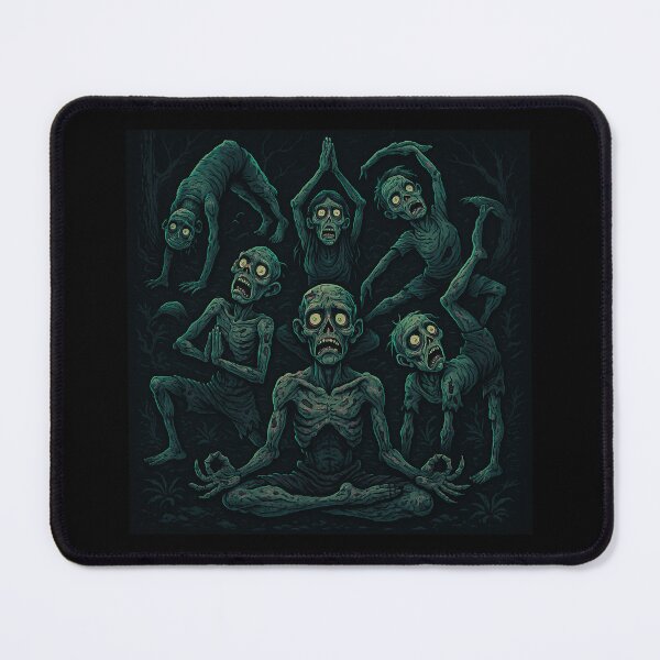 Item preview, Zombie Yoga - A Grotesque Twist on Relaxation designed and sold by YamiHaus.