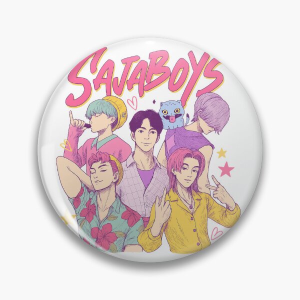 Item preview, Saja Boys Boy Band, Kpop Demon Hunters Movie, Bootleg Retro Movie, Demon Hunters designed and sold by Annie Tong.