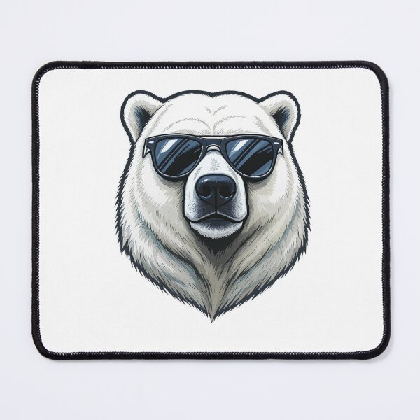 Item preview, Polar bear with sunglasses  designed and sold by Polar.Storkes.