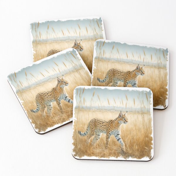 Item preview, Serval in Sunlit Savannah designed and sold by RubisLeaf.
