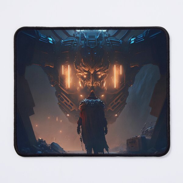 Item preview, Cyber Warlord vs Titan Core designed and sold by Amr Siam.