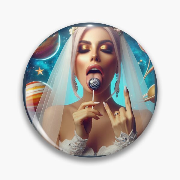 Item preview, Cosmic Bride Rock Lollipop designed and sold by Voodoo Store Paranormal Collections.