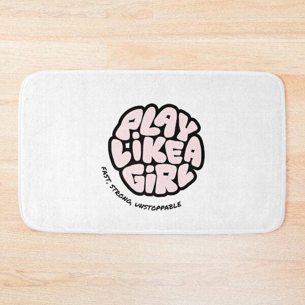 Item preview, Play Like A Girl: Fast, Strong, Unstoppable designed and sold by Katri Hansson.