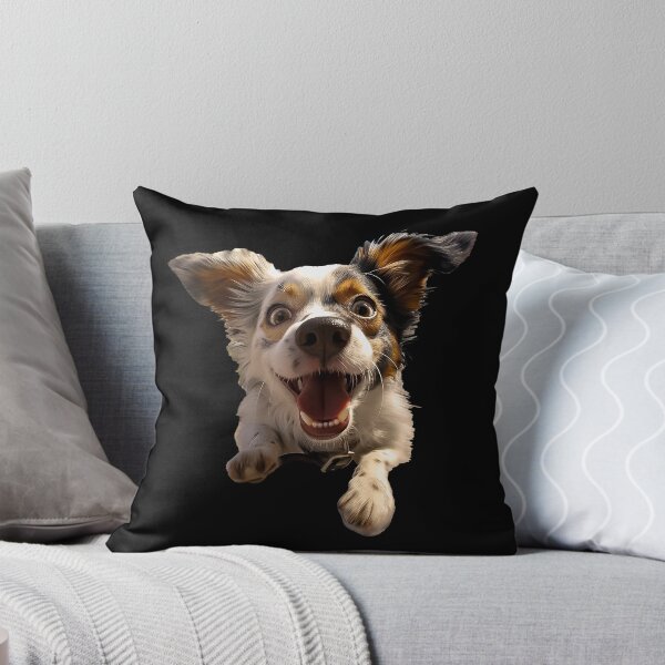 Item preview, Crazy Happy Dog Face Funny Pet Dogs Lovers designed and sold by Amanda's Factory.