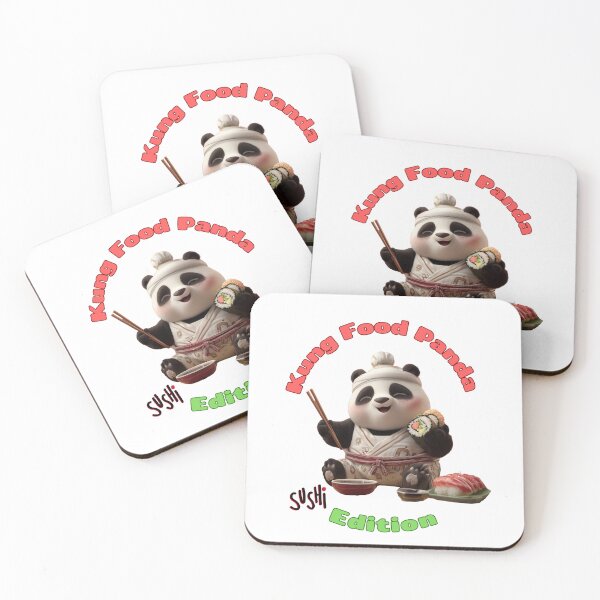 Item preview, Kung Food Panda – Sushi Edition designed and sold by OskArt design.