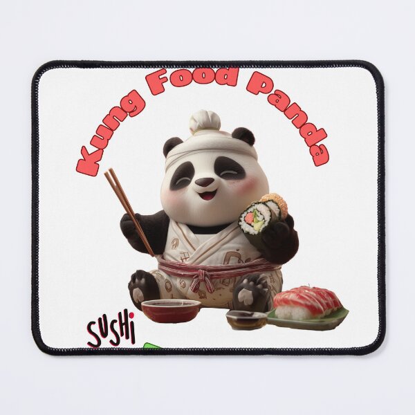 Item preview, Kung Food Panda – Sushi Edition designed and sold by OskArt design.