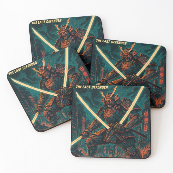 Item preview, Mecha Samurai: The Last Defender designed and sold by YamiHaus.
