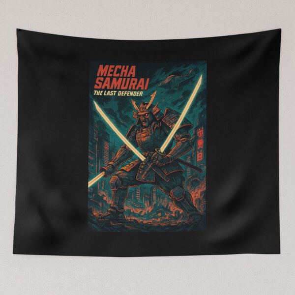 Item preview, Mecha Samurai: The Last Defender designed and sold by YamiHaus.