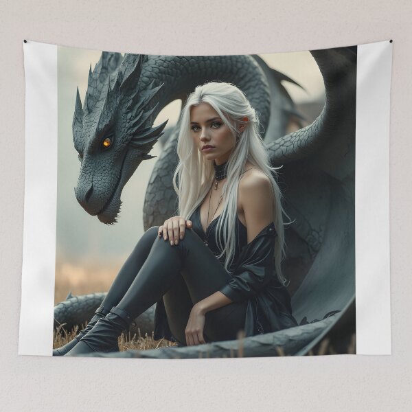 Item preview, The Dragon's Guardian designed and sold by oanaunciuleanu.