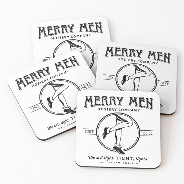 Item preview, The Merry Men Hosiery Company designed and sold by Billi French Illustrations.