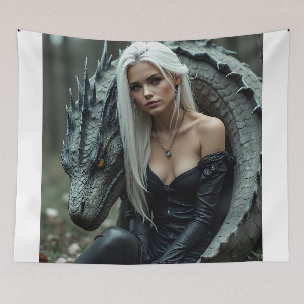 Item preview, The Dragon's Guardian designed and sold by oanaunciuleanu.