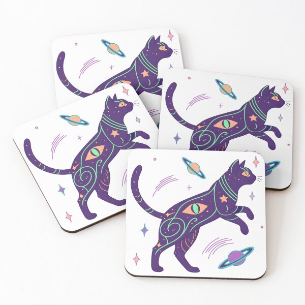 Item preview, Astral cat  designed and sold by Fadi Alyaldani.