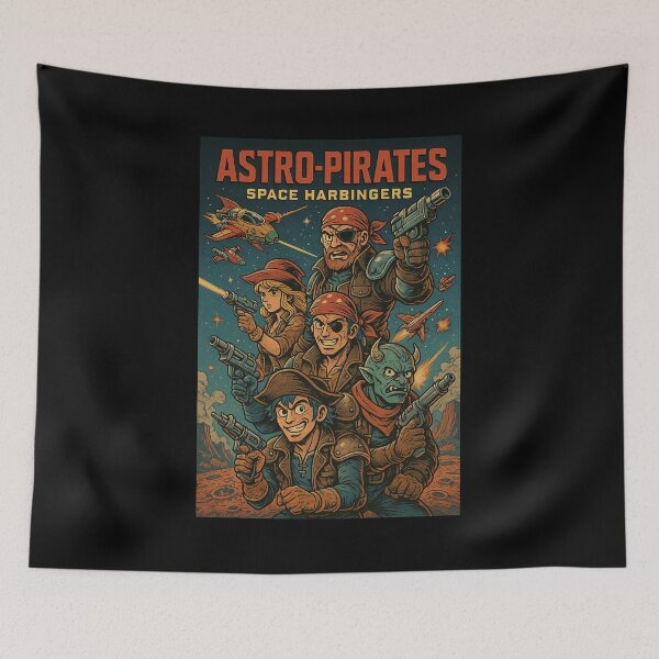 Item preview, Astro-Pirates: Space Harbingers - Cosmic Pirate Crew designed and sold by YamiHaus.