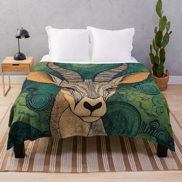 Item preview, A colorful design of an antelope. designed and sold by HEMRO.