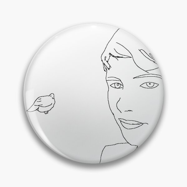 Item preview, Trace of me and bird designed and sold by SillyDoodleLand.