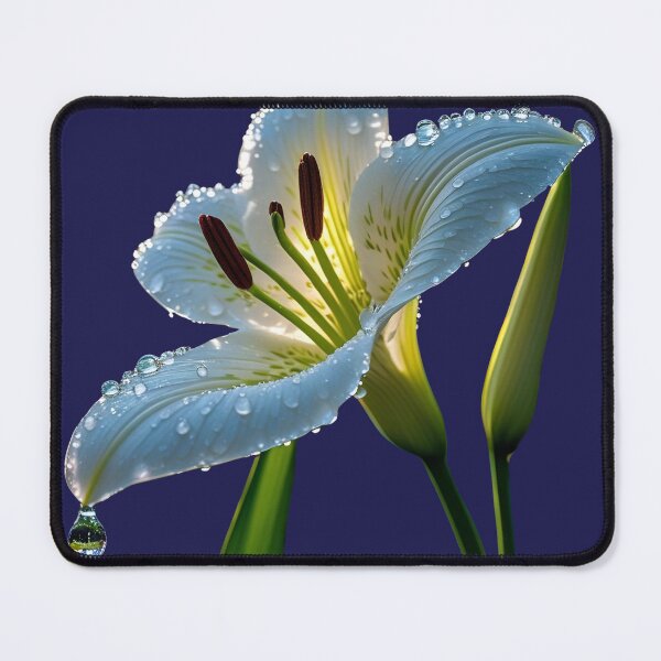 Item preview, Pale Blue Lily Declaration designed and sold by WitInNuKicks.