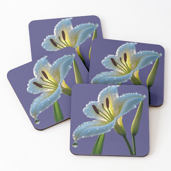 Item preview, Pale Blue Lily Declaration designed and sold by WitInNuKicks.