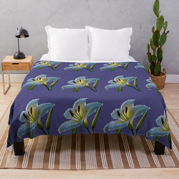 Item preview, Pale Blue Lily Declaration designed and sold by WitInNuKicks.