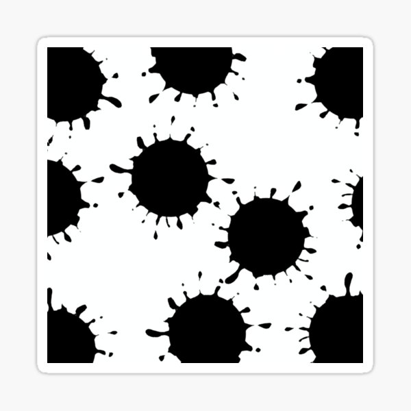 Item preview, Ink Splash Pattern designed and sold by black-jellyfish.