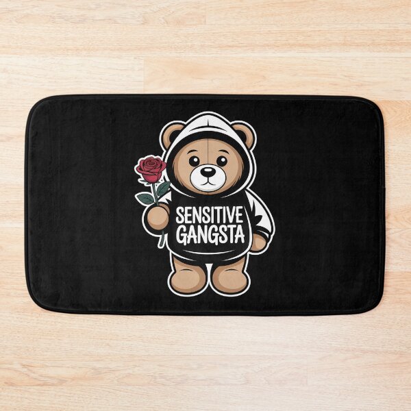 Item preview, Sensitive Gangsta - This gift is perfect for people who combine a tough style with a sensitive heart and want to express themselves with humor and authenticity. designed and sold by ZyziowskyArt.