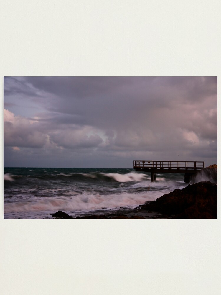 Alternate view of Pier - before dawn light Photographic Print