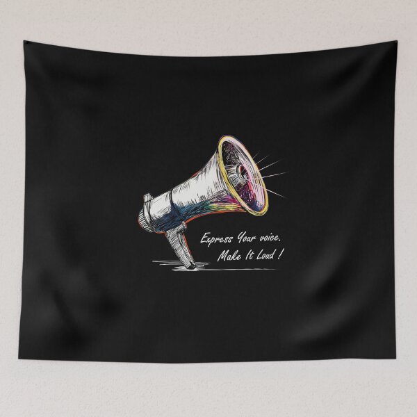 Item preview, Express Your Voice – Make It Loud! designed and sold by FMproject.