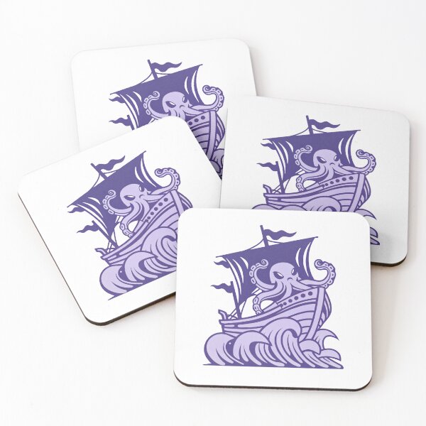 Item preview, Red Kraken vs. Ship designed and sold by SignumShop.