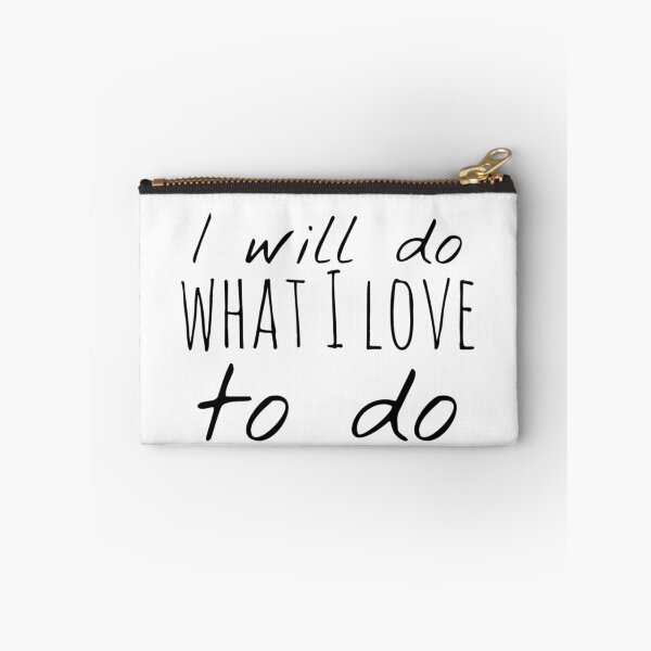 Item preview, I Will Do What I Love to Do – Passion Affirmation – Motivational Design designed and sold by Camila  Ardila.