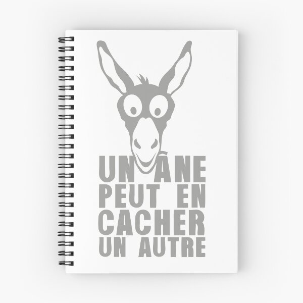Item preview, one donkey can hide another humorous expression designed and sold by Achille3777.